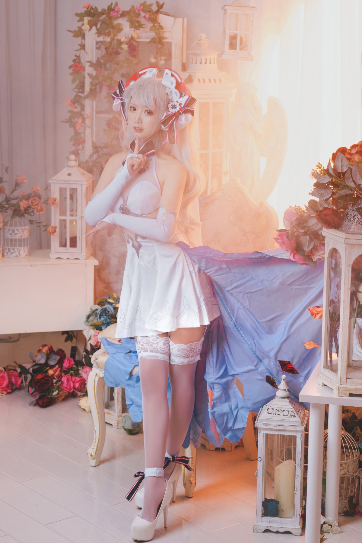 Coser@面饼仙儿 No 054 欧根花嫁 0005 0519796196.jpg