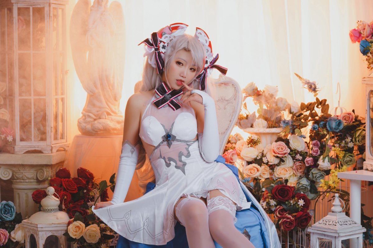 Coser@面饼仙儿 No 054 欧根花嫁 0007 4789536515.jpg