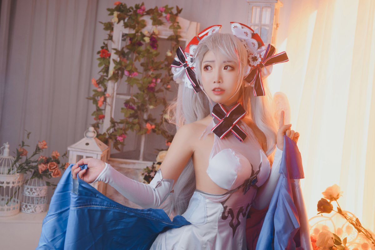 Coser@面饼仙儿 No 054 欧根花嫁 0013 6315435862.jpg