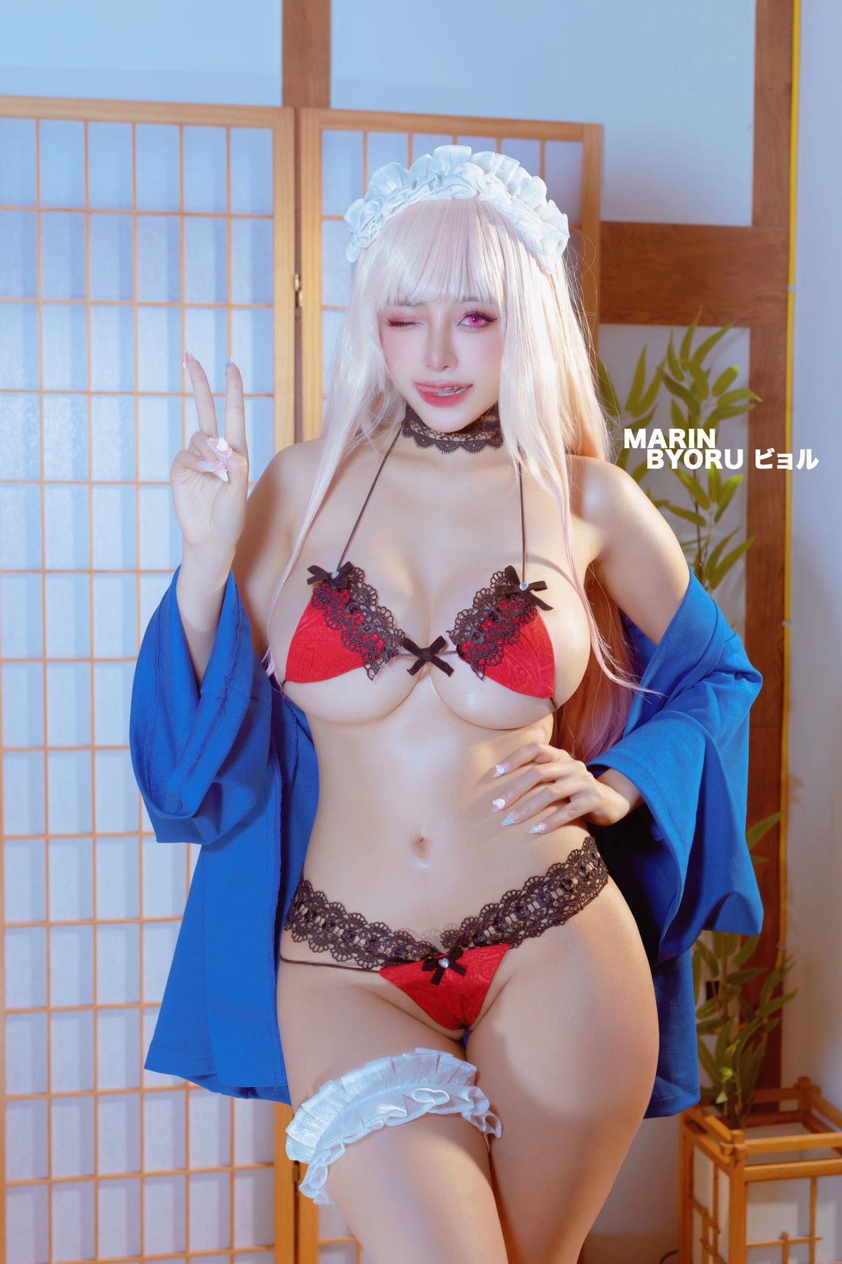 Coser@Byoru Marin Red Lingerie 0014 3311433277.jpg