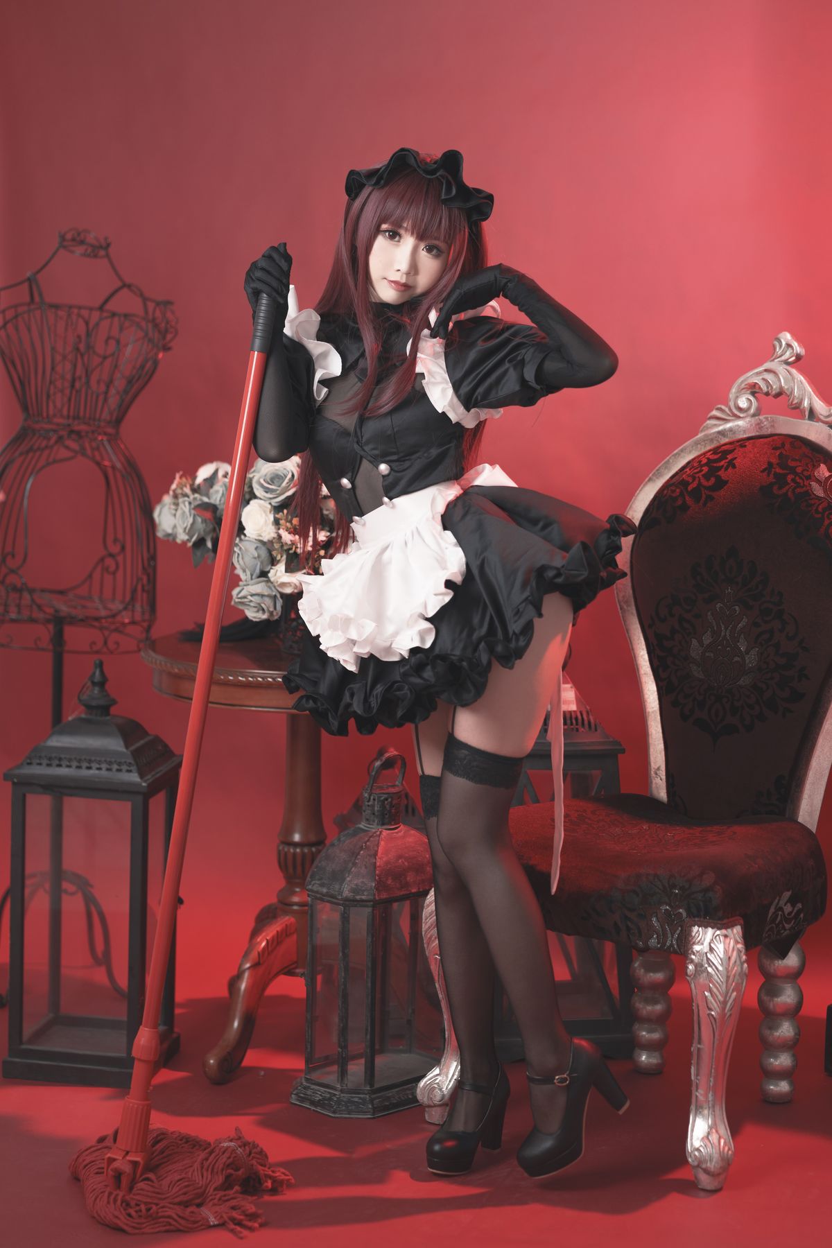 Coser@面饼仙儿 No 056 斯卡哈女仆 0007 9269944144.jpg