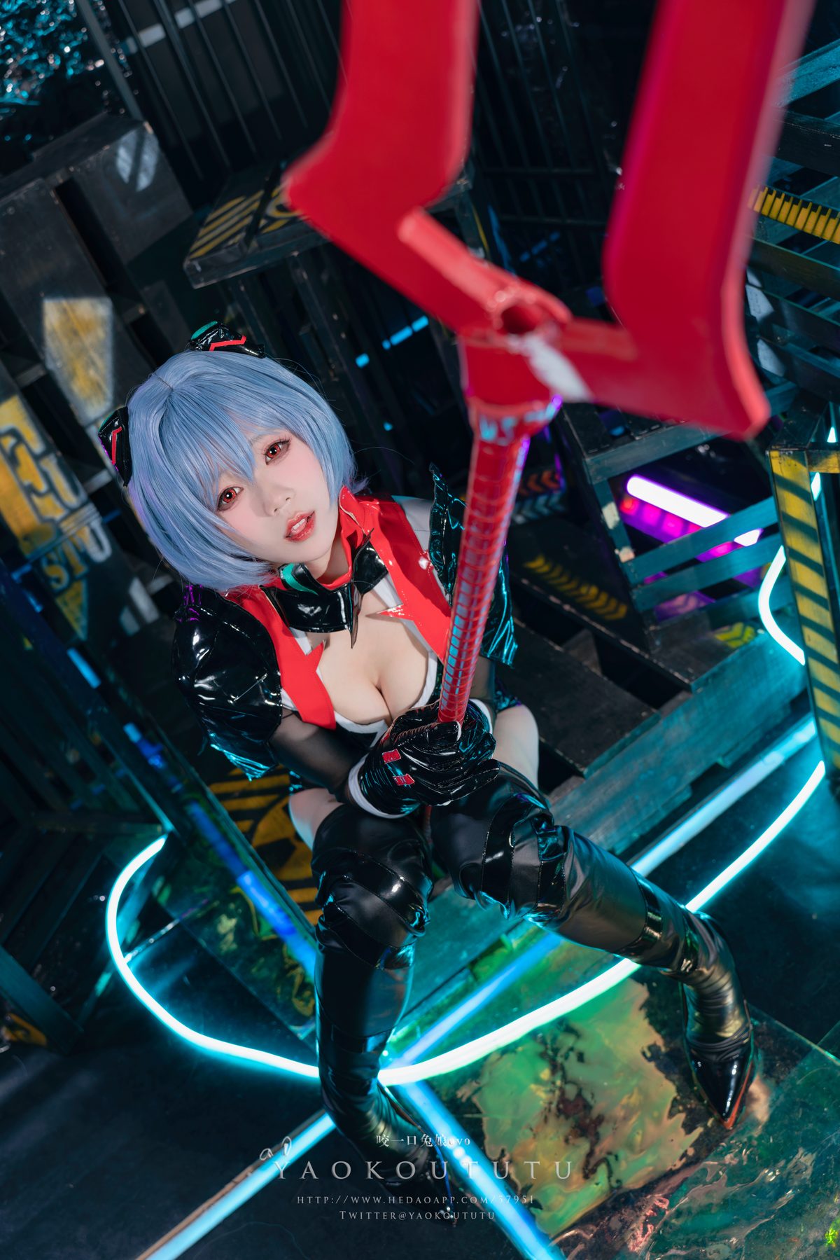 Coser@黏黏团子兔 『黑凌波』&小剧场 0020 7621815910.jpg