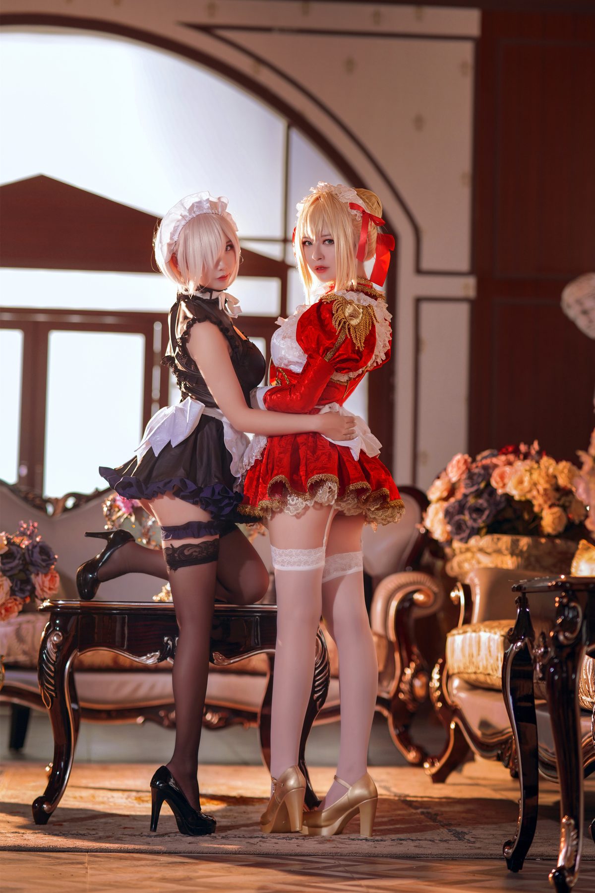 Coser@面饼仙儿 No 071 Claudius x Kyrielight Maid 半半子X面饼仙儿 0006 9887610614.jpg