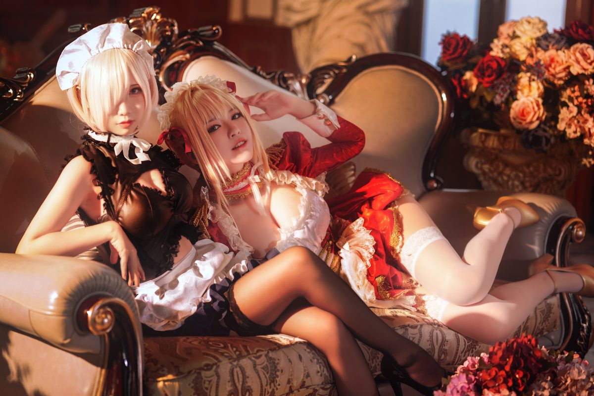 Coser@面饼仙儿 No 071 Claudius x Kyrielight Maid 半半子X面饼仙儿 0008 3364578152.jpg