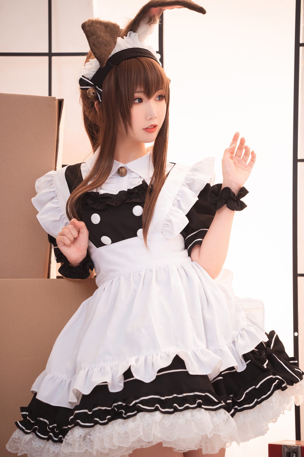 Coser@面饼仙儿 No 078 阿米驴女仆 0013 4033157740.jpg