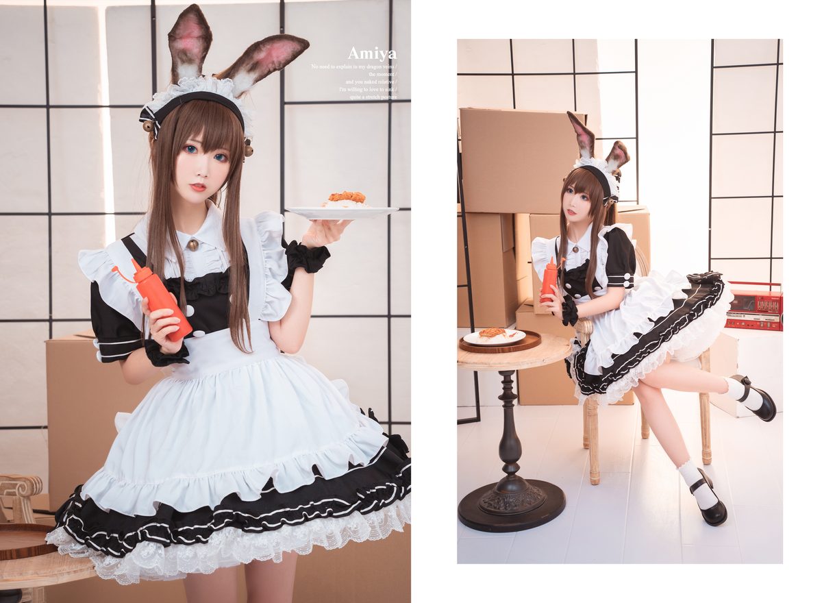 Coser@面饼仙儿 No 078 阿米驴女仆 0017 7240319830.jpg