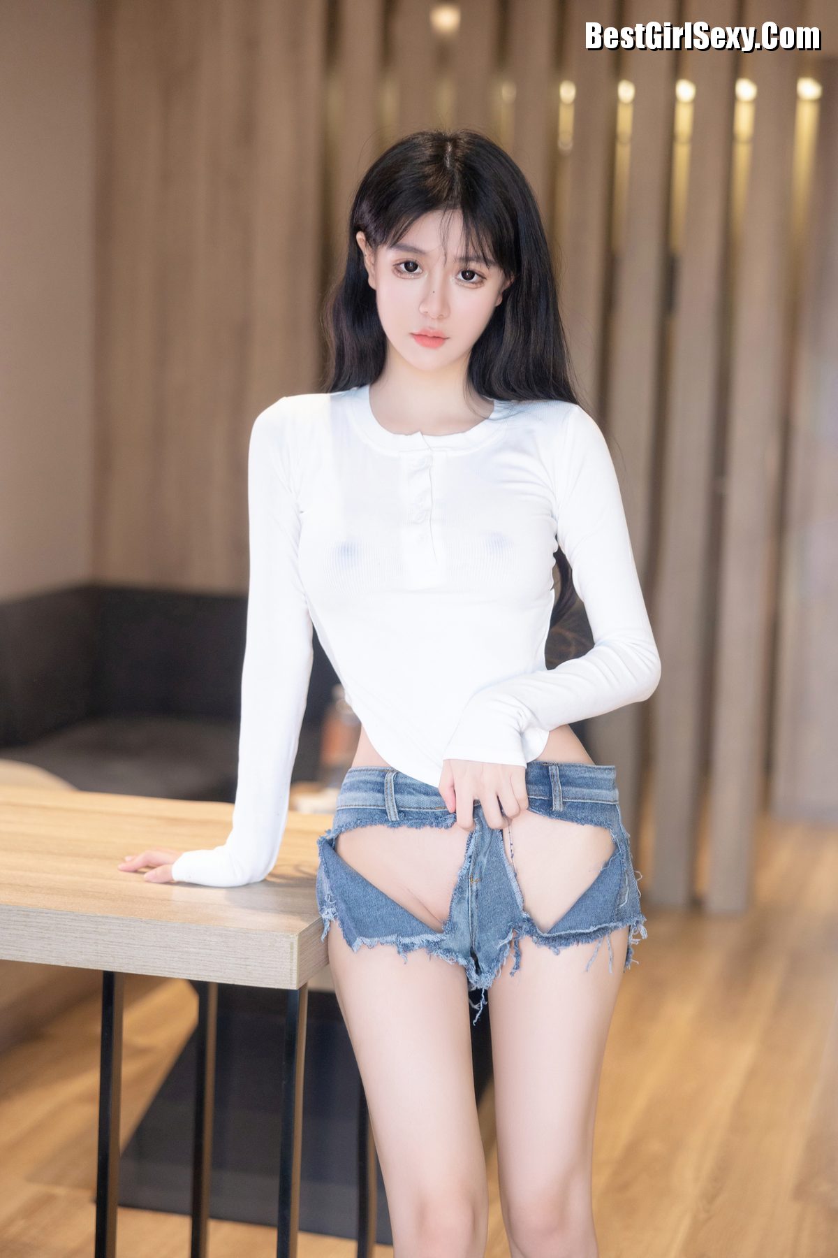 Xie Xiao En 谢小蒽 Vol 005 内购无水印 白衣牛仔裤 A 0035 1289302120.jpg