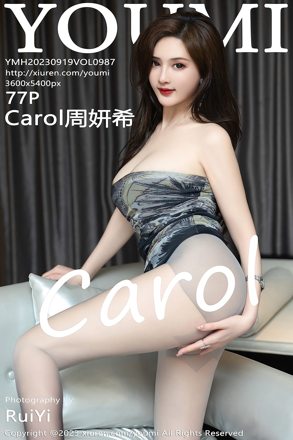 YouMi尤蜜荟 Vol.987 Carol Zhou Yan Xi