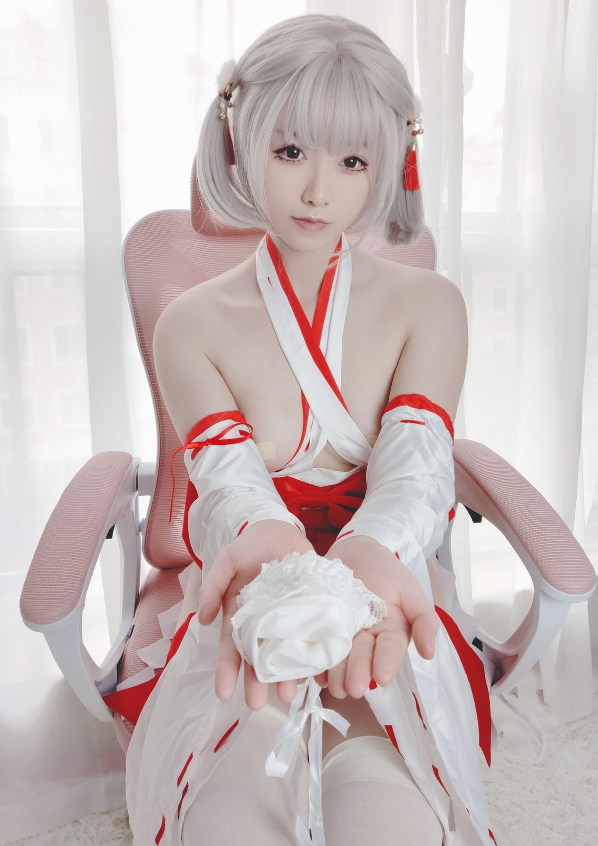 Coser@Asagiriai 愛ちゃん 巫女服自拍 0028 7873560079.jpg