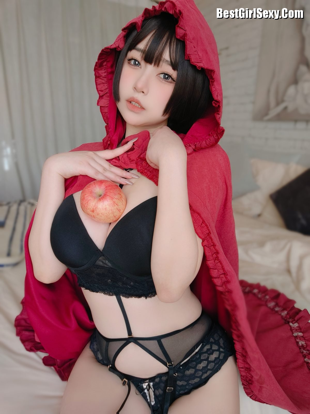 Coser@女主K 小红帽和红苹果 0015 6996615318.jpg