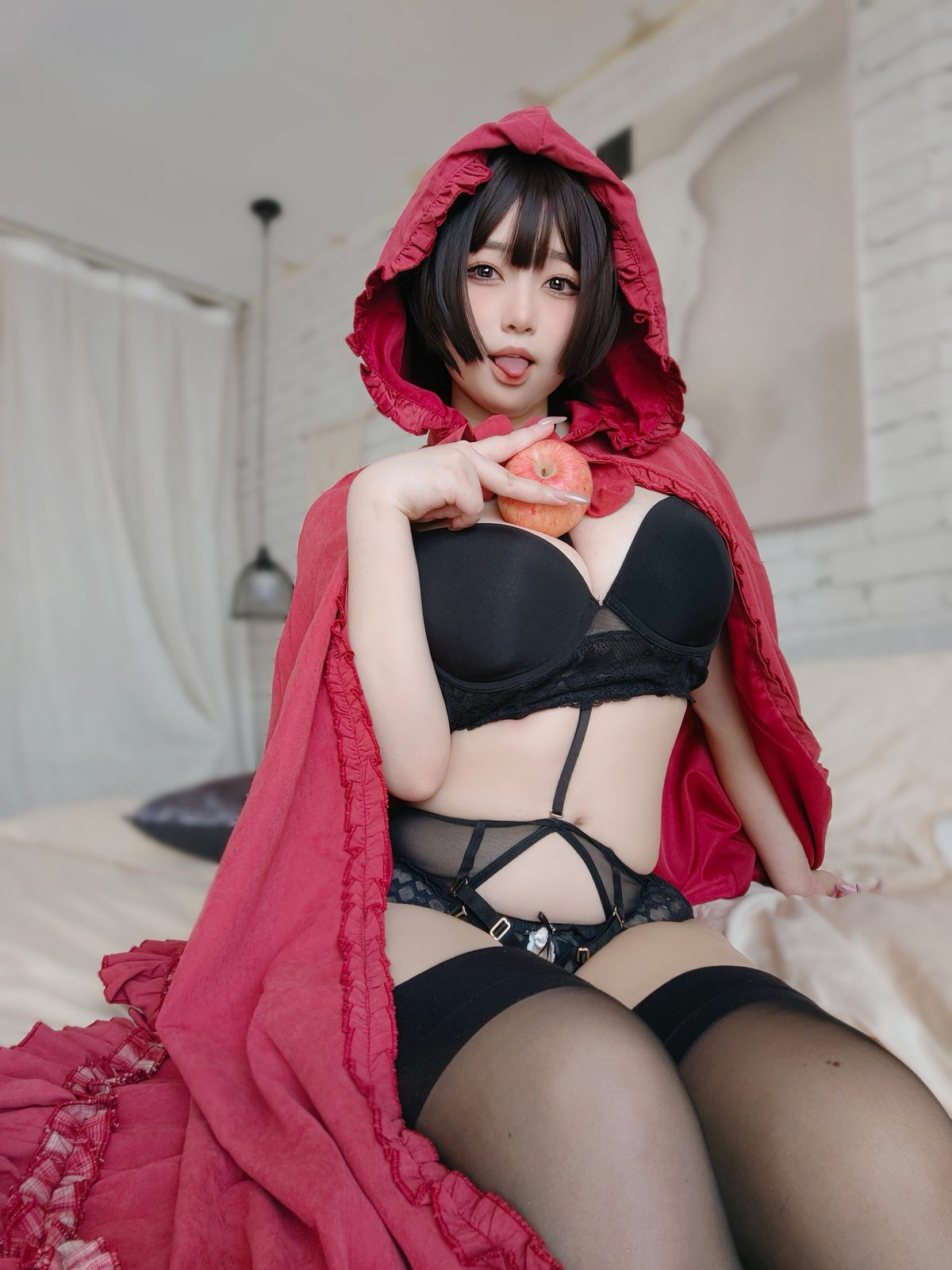 Coser@女主K 小红帽和红苹果 0039 0275039423.jpg