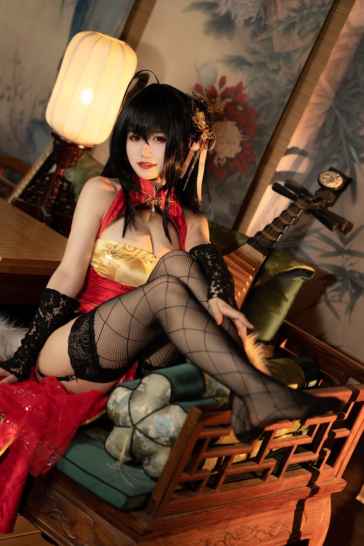 Coser@小仓千代w No 058 大凤旗袍 0006 4636293487.jpg