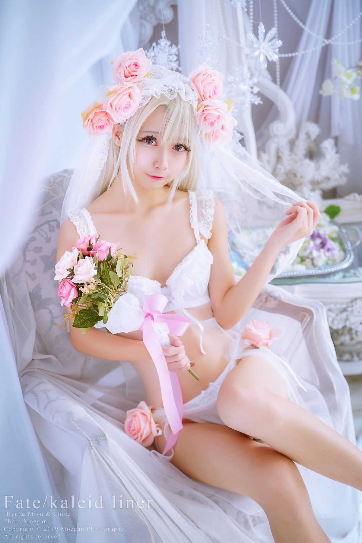 Coser@沖田凜花Rinka And 鈴鈴Yakira And 鬼姬Oni Hime Wedding Bikini ver Fate kaleid liner プリズマ☆イリヤ 0011 3804471349.jpg