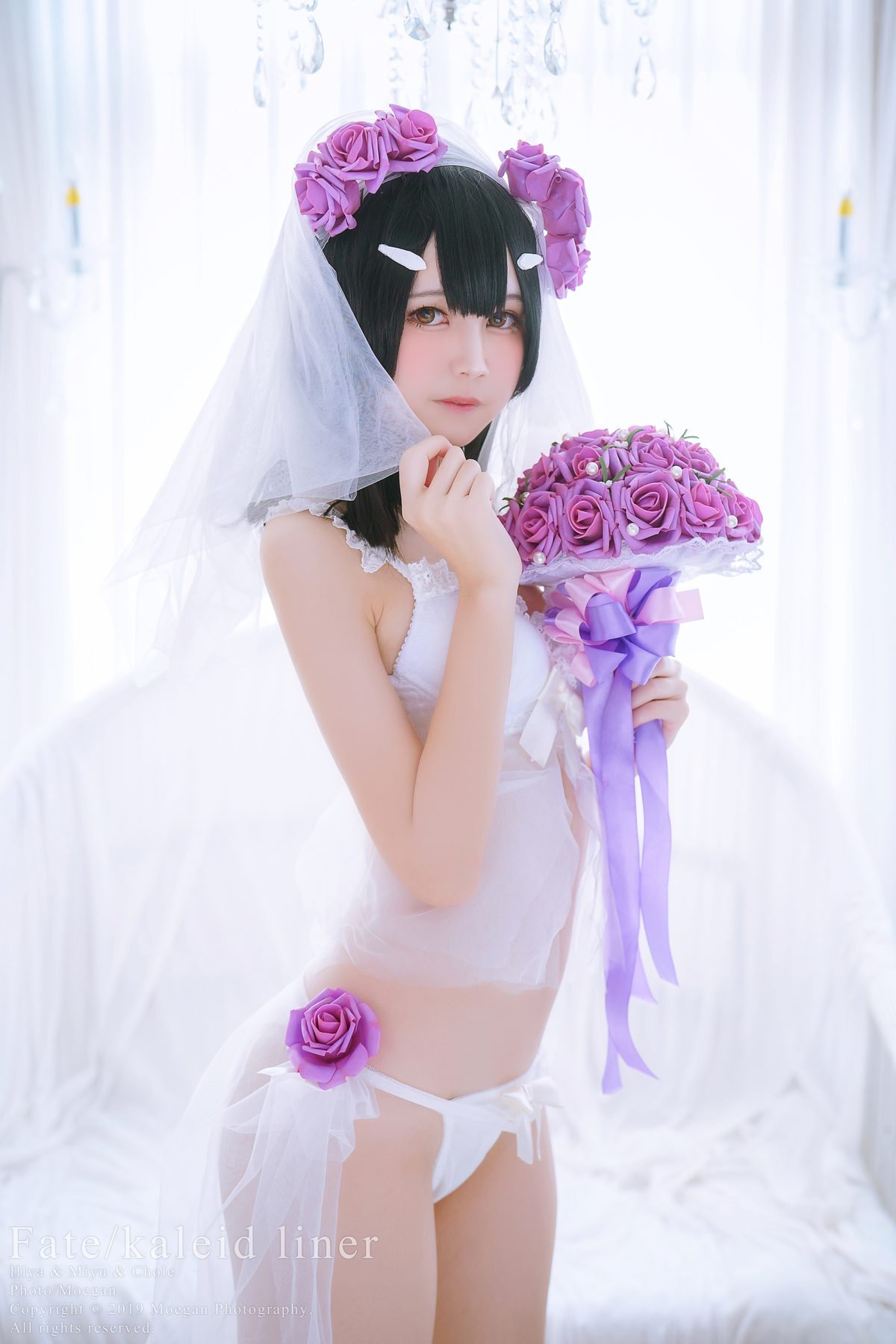 Coser@沖田凜花Rinka And 鈴鈴Yakira And 鬼姬Oni Hime Wedding Bikini ver Fate kaleid liner プリズマ☆イリヤ 0013 8548610384.jpg