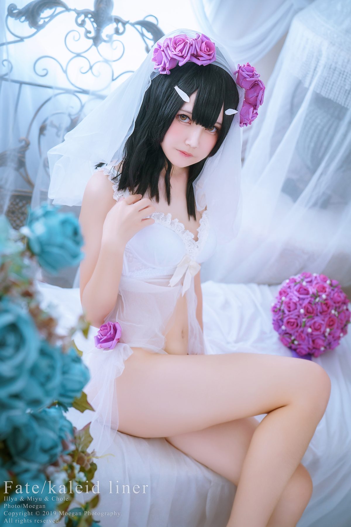 Coser@沖田凜花Rinka And 鈴鈴Yakira And 鬼姬Oni Hime Wedding Bikini ver Fate kaleid liner プリズマ☆イリヤ 0014 5042117162.jpg