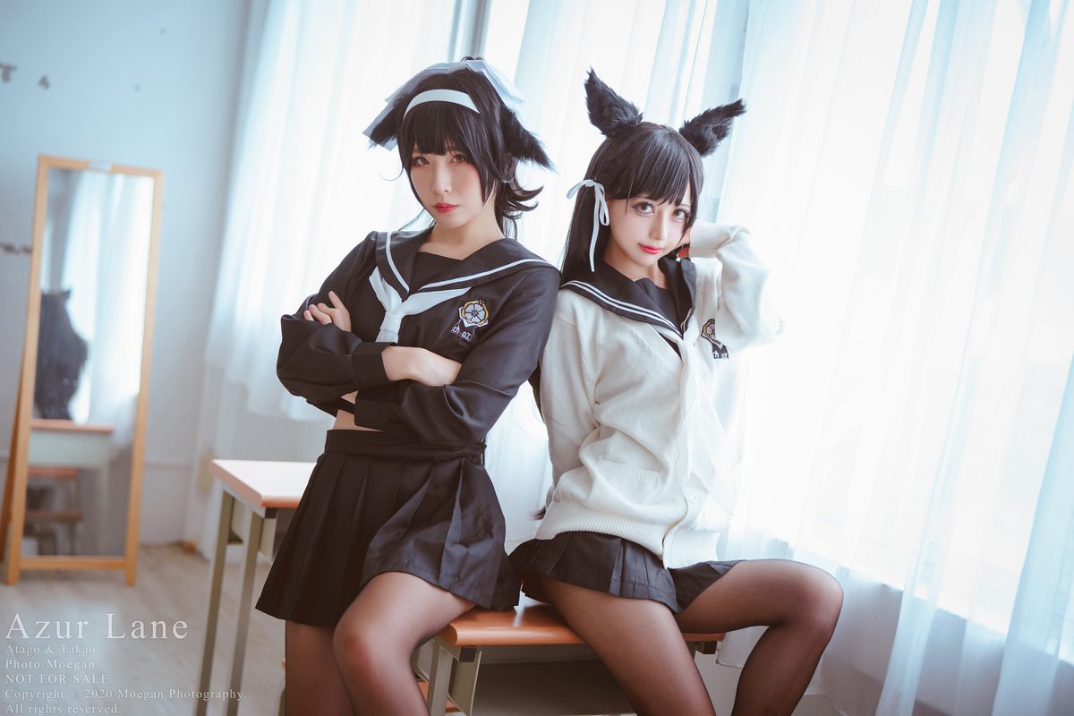 Coser@沖田凜花Rinka 椎名くるみ Shiina Kurumi Azur Lane 爱宕高雄 Sailor Suit アズールレーン 0001 9985514511.jpg