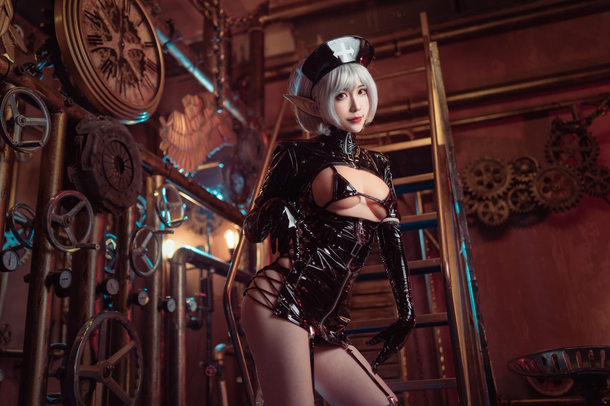 Coser@翎柒菜菜 No 012 暗黑护士 0003 2409596872.jpg