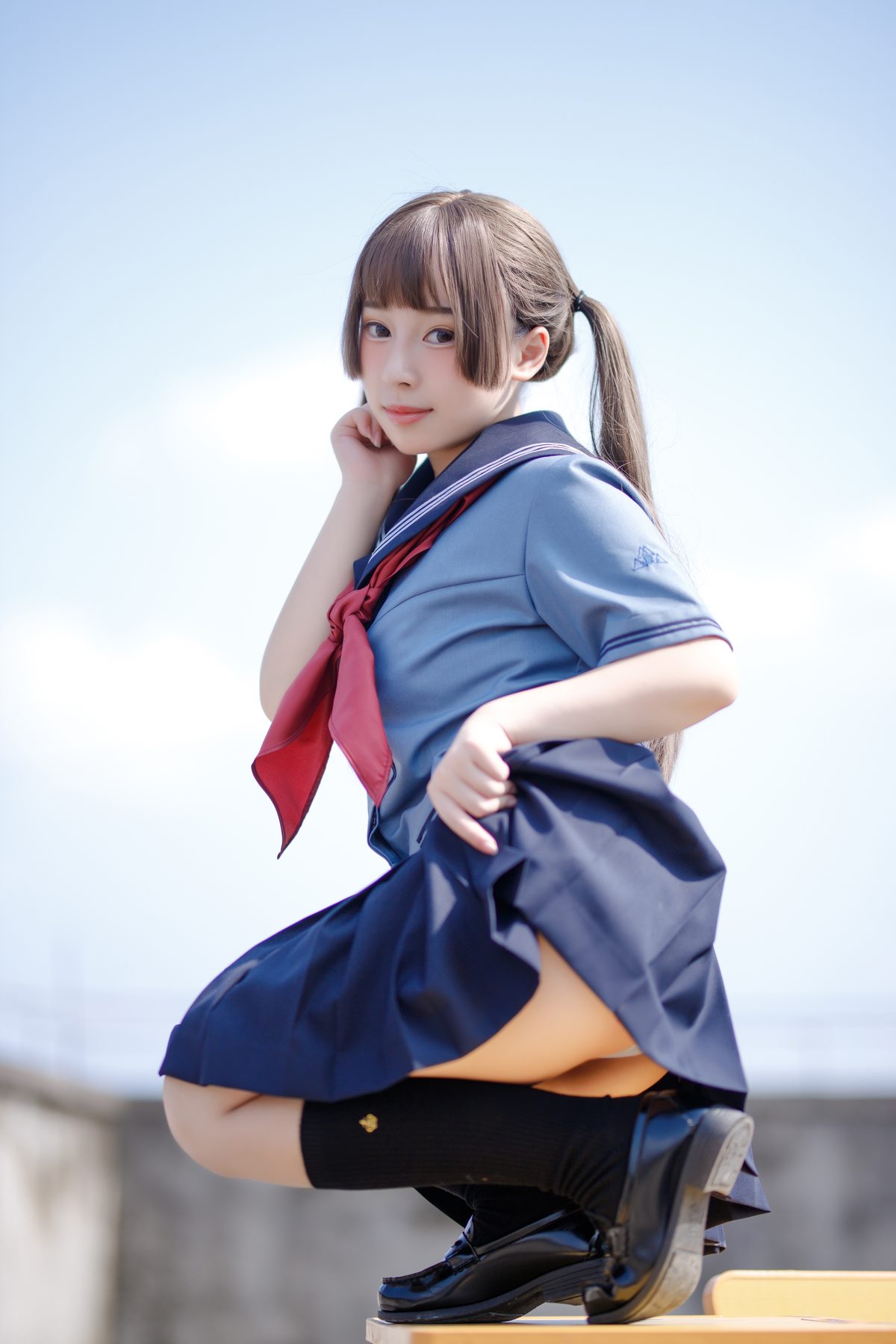 Coser@胡桃猫Kurumineko 天台的爱之告白 A 0015 4568836777.jpg