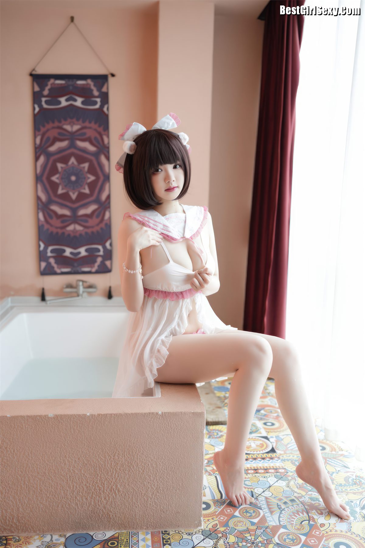 Coser@雪晴Astra 雪晴嘟嘟 Vol 046 浴缸牛奶 0033 2657054631.jpg