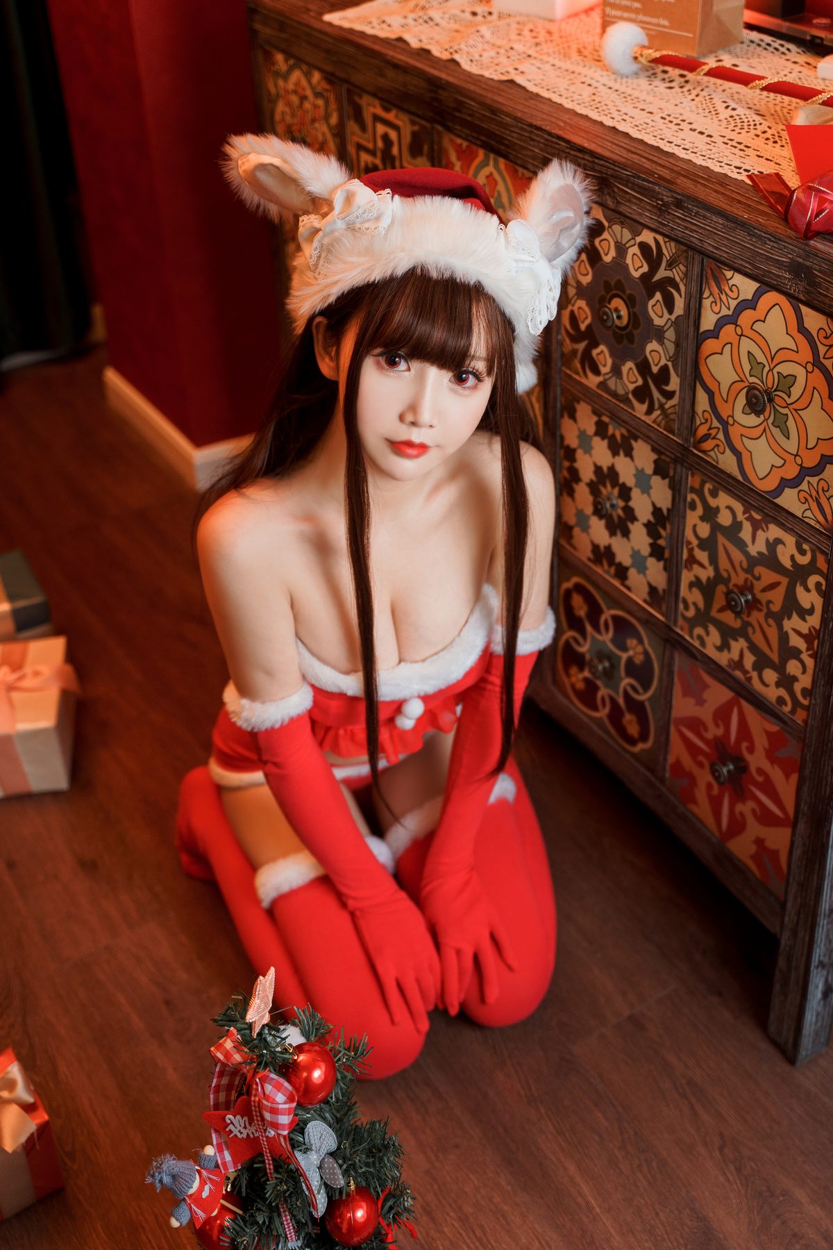 Coser@面饼仙儿 No 101 圣诞短裙 0022 0044690871.jpg