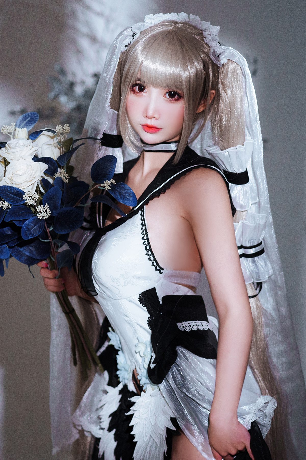 Coser@面饼仙儿 No.110 可畏婚纱 - Girl Sweetie