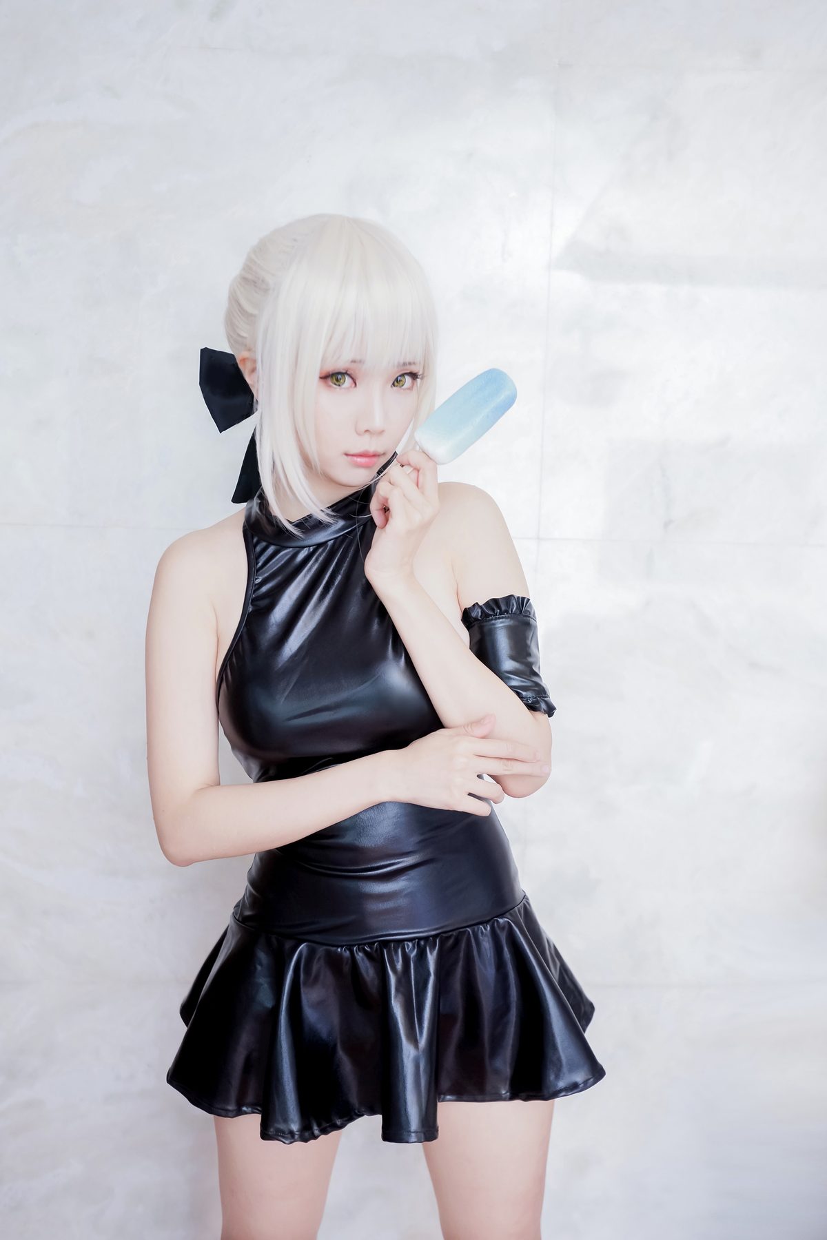 Coser@Ely_eee ElyEE子 黑皮泳裙 0006 6955246984.jpg