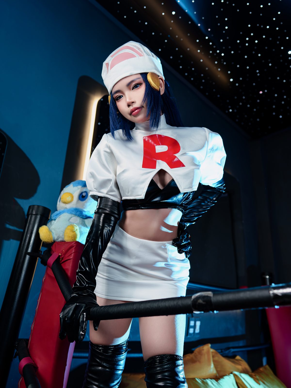 Coser@ZinieQ Dawn Pokemon In Team Rocket Costume 0013 7239744905.jpg