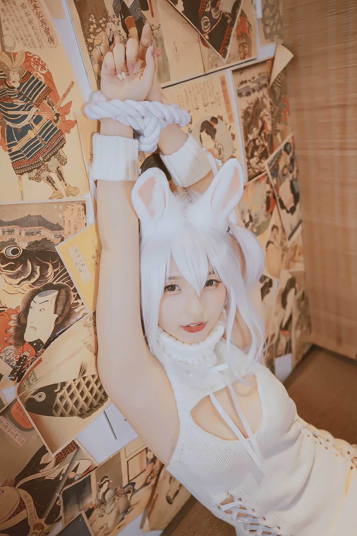 Coser@神楽坂真冬 Vol 060 绝对企画 狼妹 And 兔娘 危険な耳 B 0070 8882429128.jpg