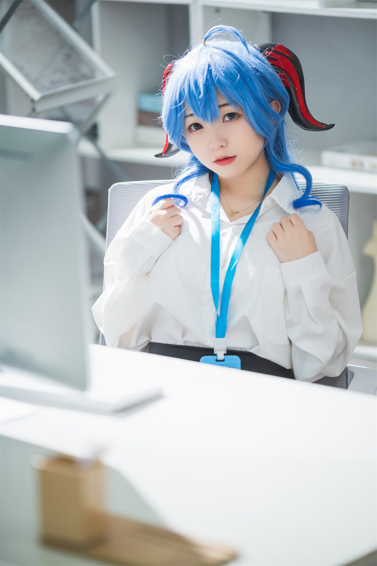 Coser@花铃 甘雨秘书OL 0013 8614935641.jpg