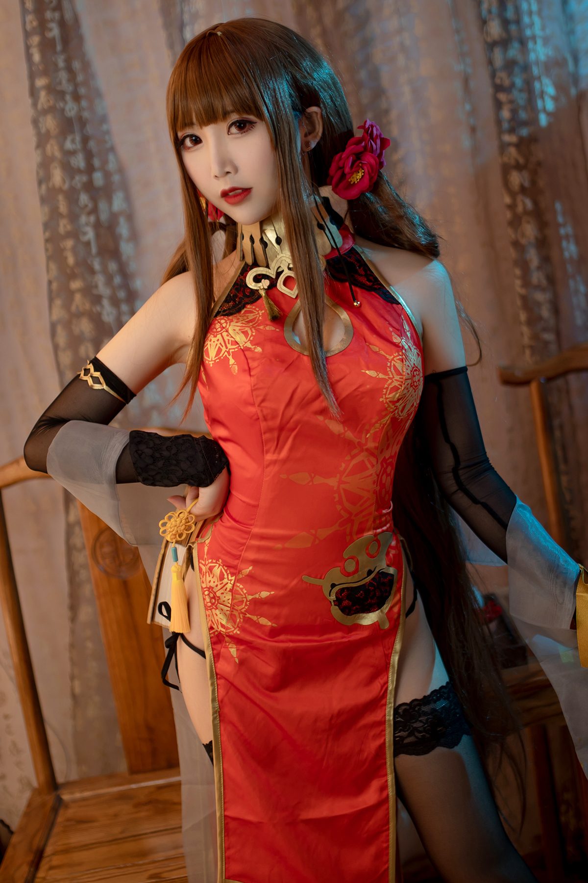 Coser@面饼仙儿 No.115 DSR50 红牡丹