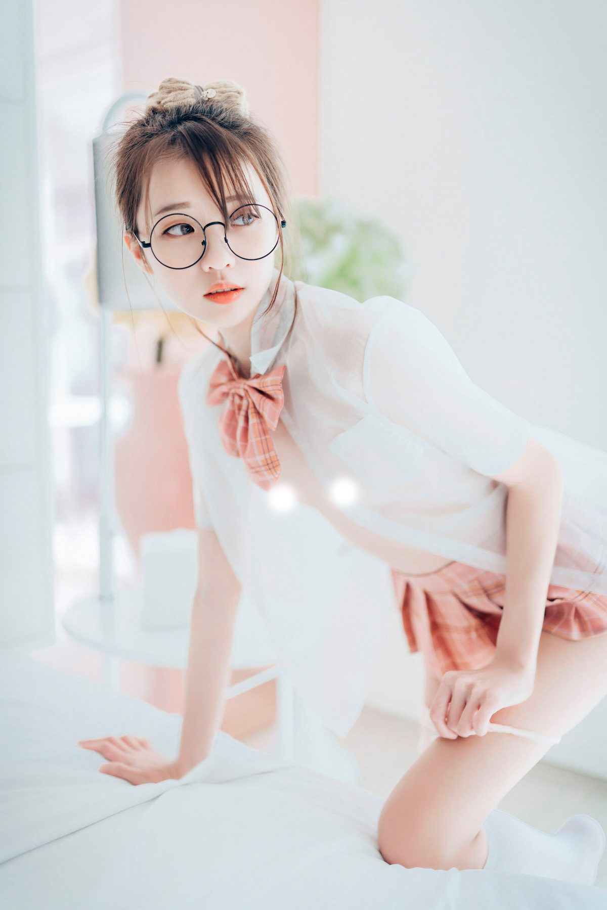 JVID 妍妍 Angel 女孩在trasmart制服與眼鏡 Part1 0031 8011637969.jpg