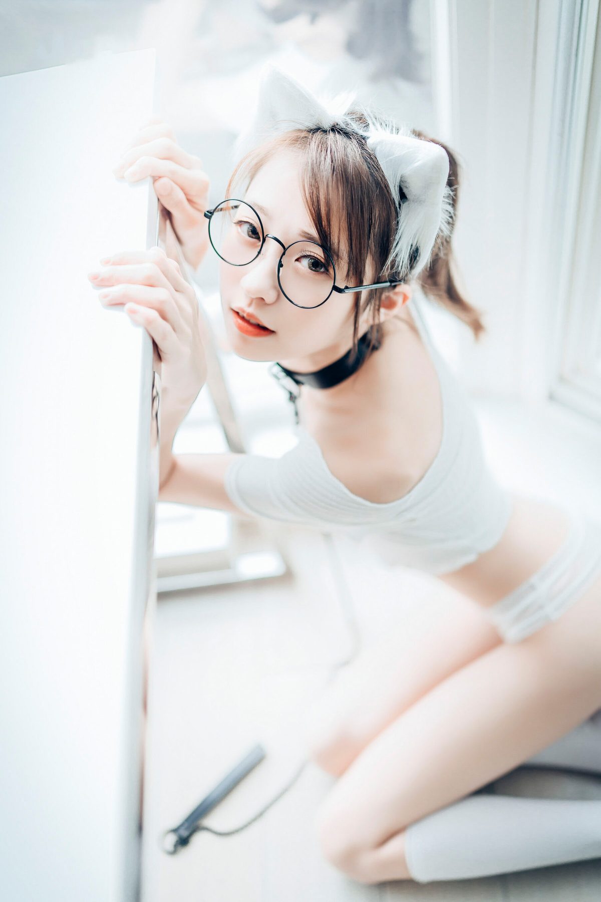 JVID 妍妍 Angel 女孩在trasmart制服與眼鏡 Part2 0034 4414510147.jpg