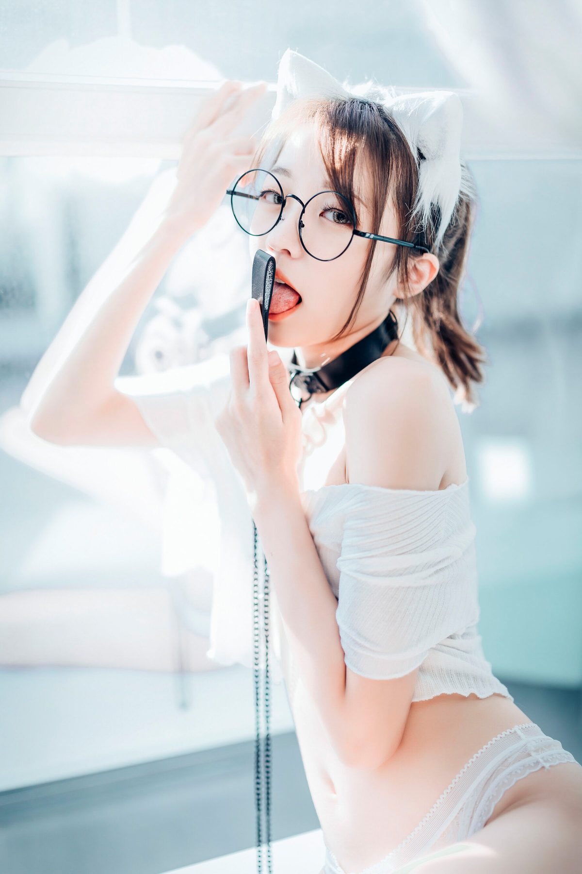 JVID 妍妍 Angel 女孩在trasmart制服與眼鏡 Part2 0048 5398439551.jpg