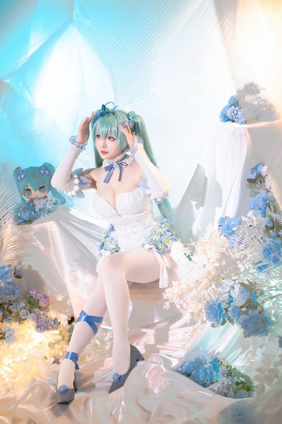 Coser@星之迟迟Hoshilily 2024年02月计划A 初音未来 粉蝶花精灵 0004 7121954952.jpg