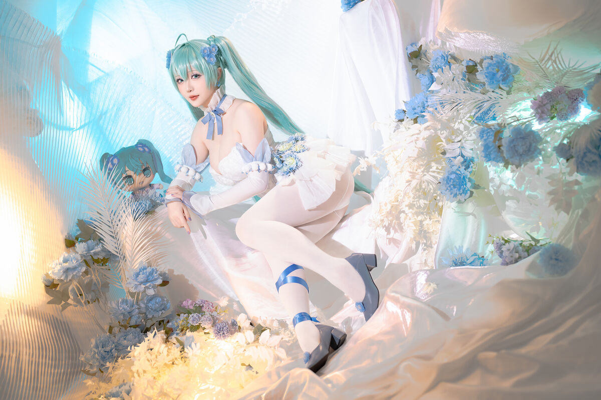 Coser@星之迟迟Hoshilily 2024年02月计划A 初音未来 粉蝶花精灵 0008 4292163232.jpg