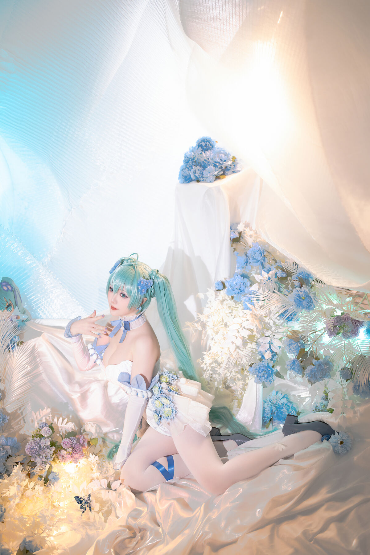 Coser@星之迟迟Hoshilily 2024年02月计划A 初音未来 粉蝶花精灵 0020 0396475834.jpg