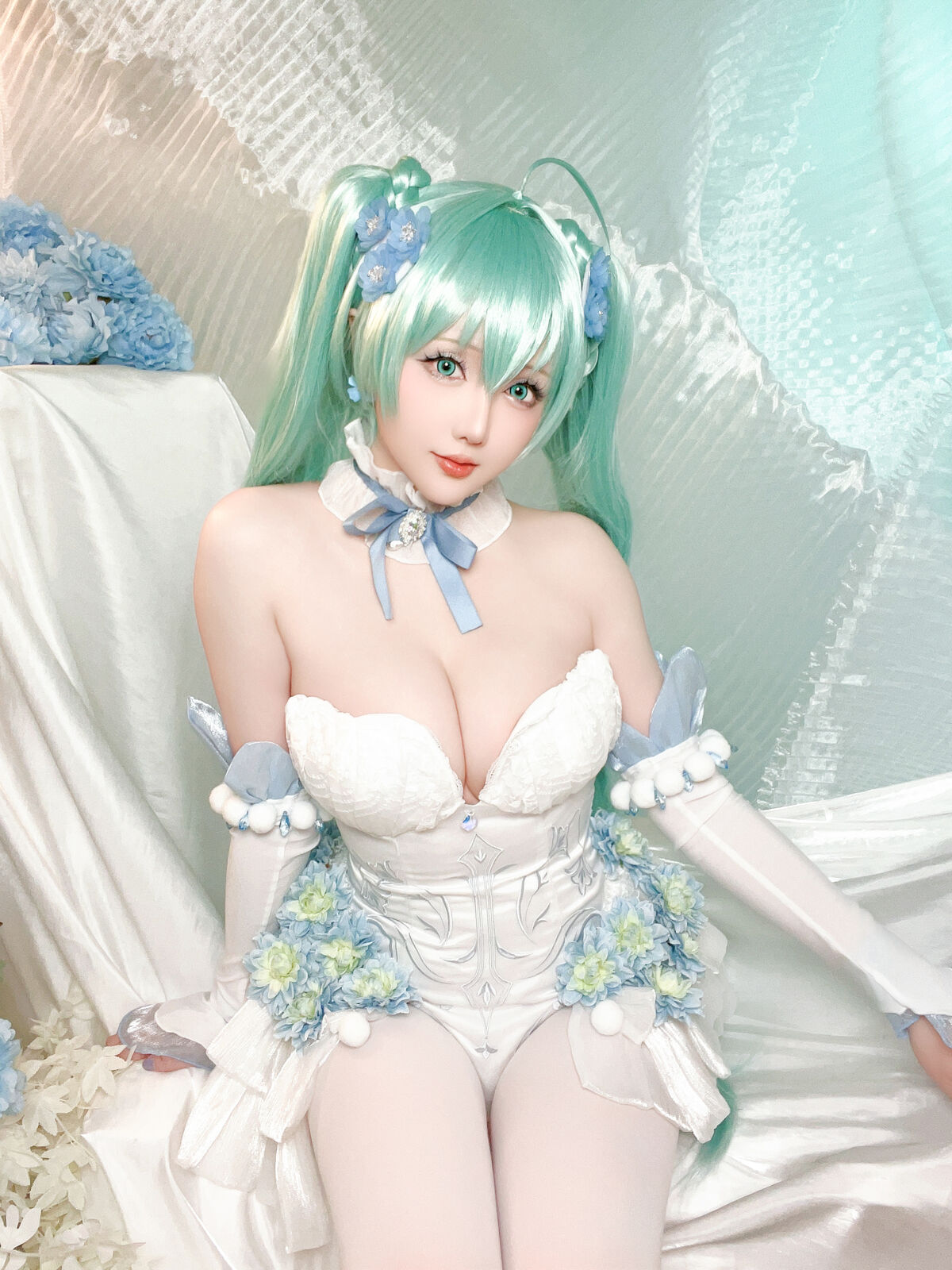 Coser@星之迟迟Hoshilily 2024年02月计划A 初音未来 粉蝶花精灵 0038 5249870941.jpg