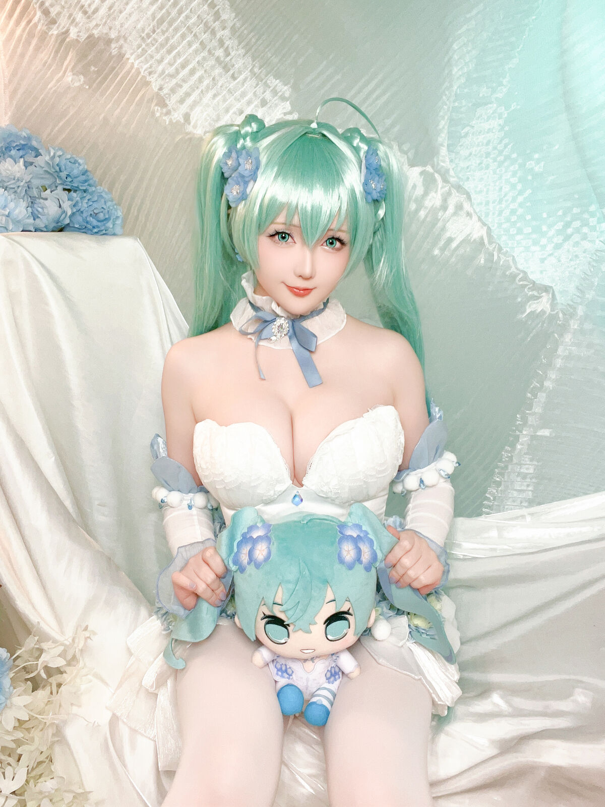 Coser@星之迟迟Hoshilily 2024年02月计划A 初音未来 粉蝶花精灵 0039 7499267508.jpg