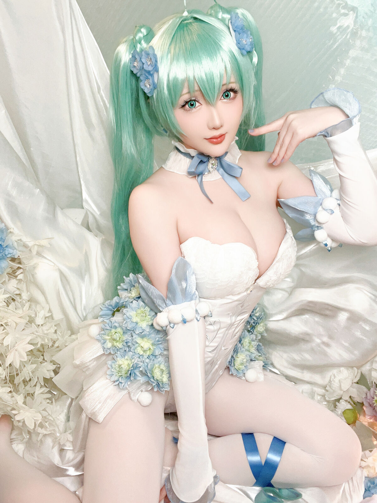 Coser@星之迟迟Hoshilily 2024年02月计划A 初音未来 粉蝶花精灵 0044 5153973153.jpg