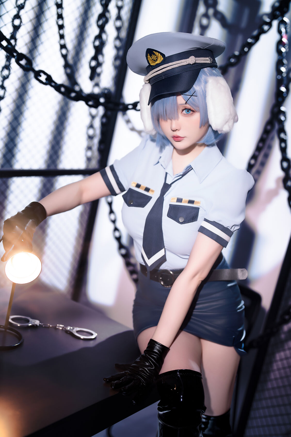 Coser@星之迟迟Hoshilily 2024年02月计划C RE0 蕾姆 狗耳警官 Part1 0021 5550377062.jpg