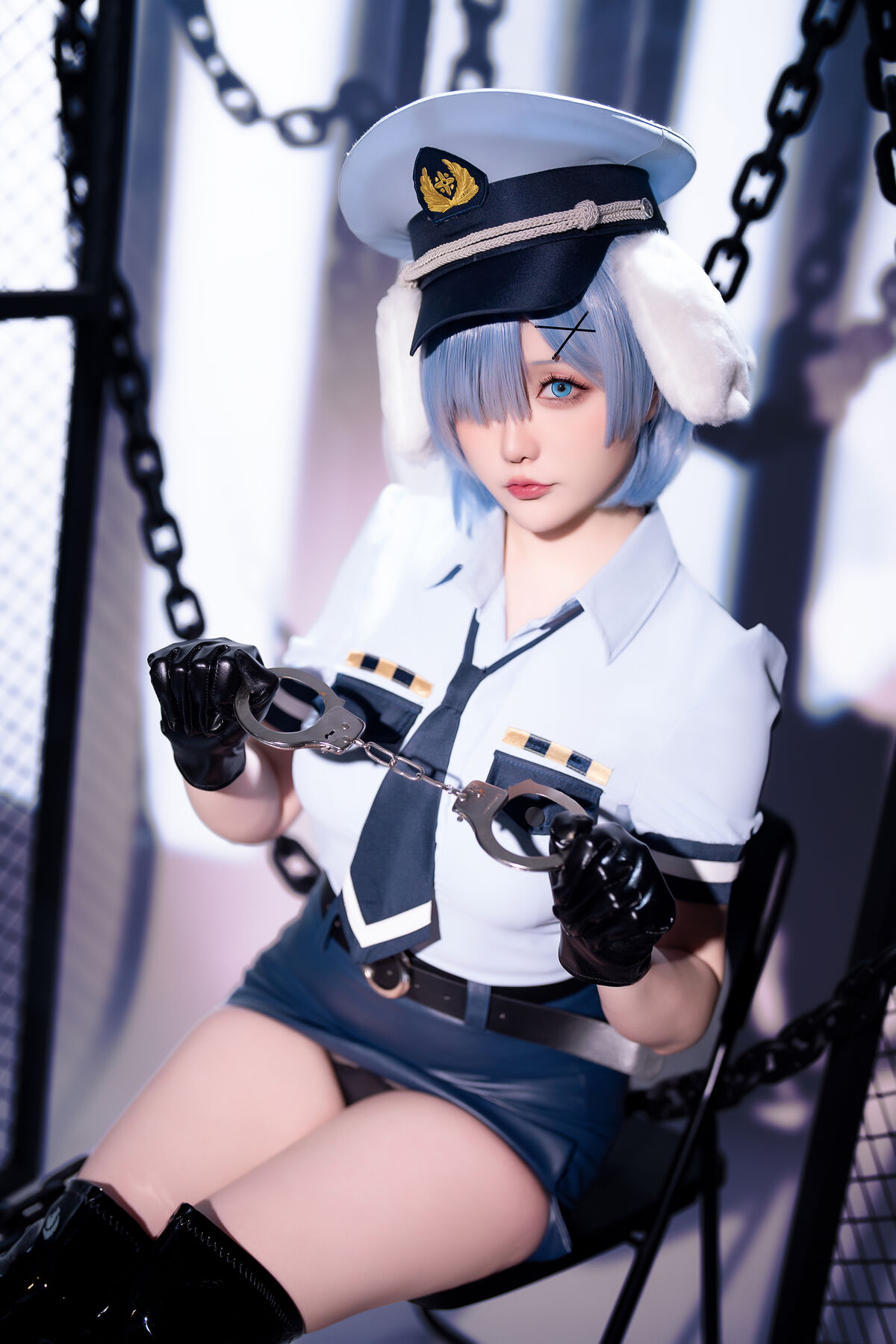 Coser@星之迟迟Hoshilily 2024年02月计划C RE0 蕾姆 狗耳警官 Part1 0025 5315702889.jpg