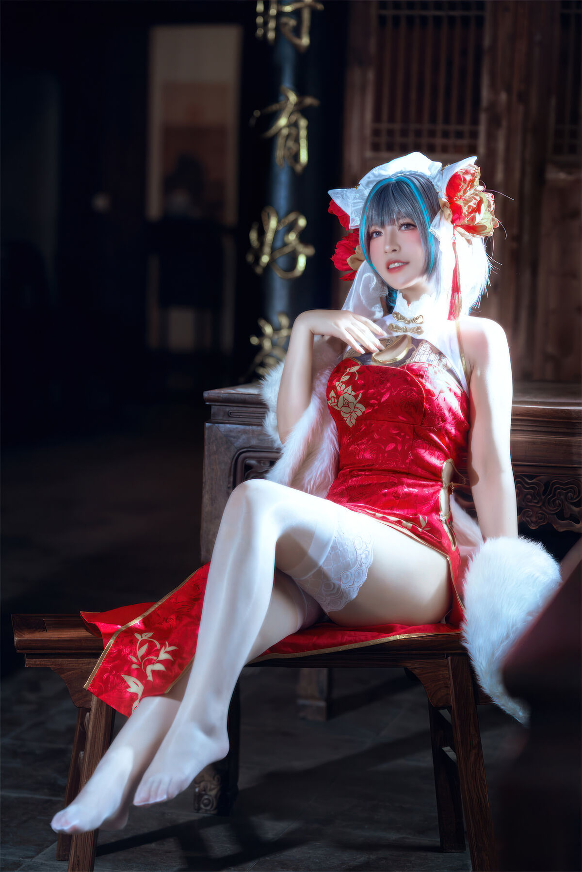 Coser@半半子 柴郡中华娘旗袍 0006 5902824308.jpg