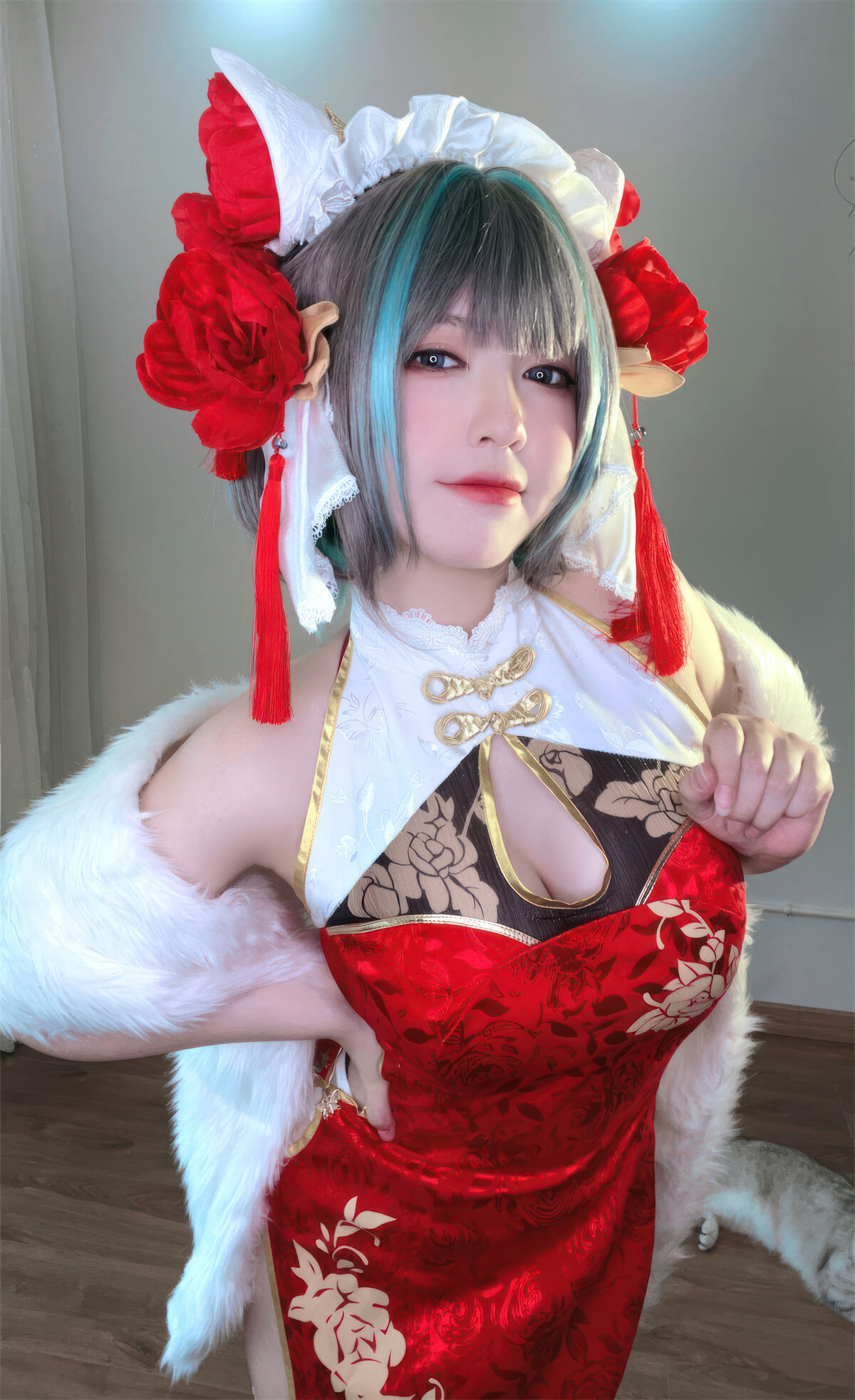 Coser@半半子 柴郡中华娘旗袍 0022 1859156185.jpg