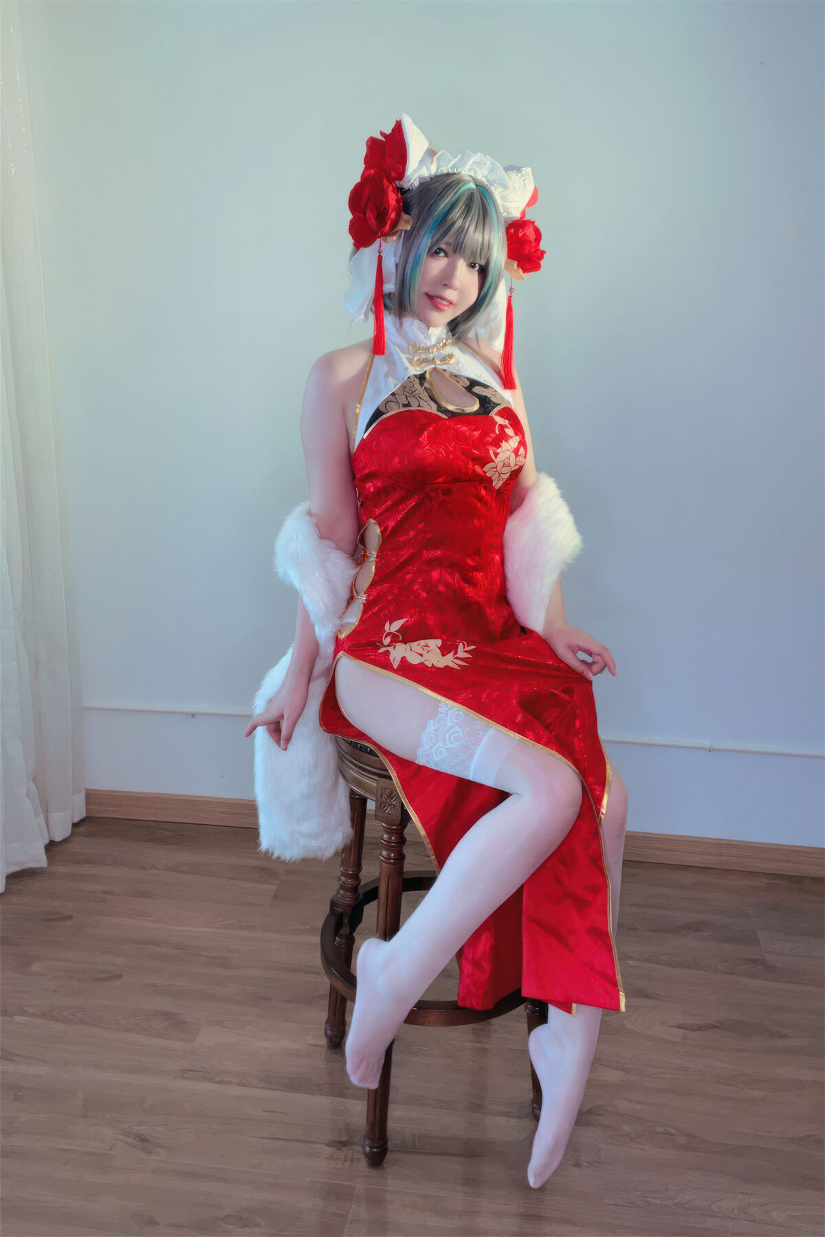 Coser@半半子 柴郡中华娘旗袍 0035 3463274138.jpg