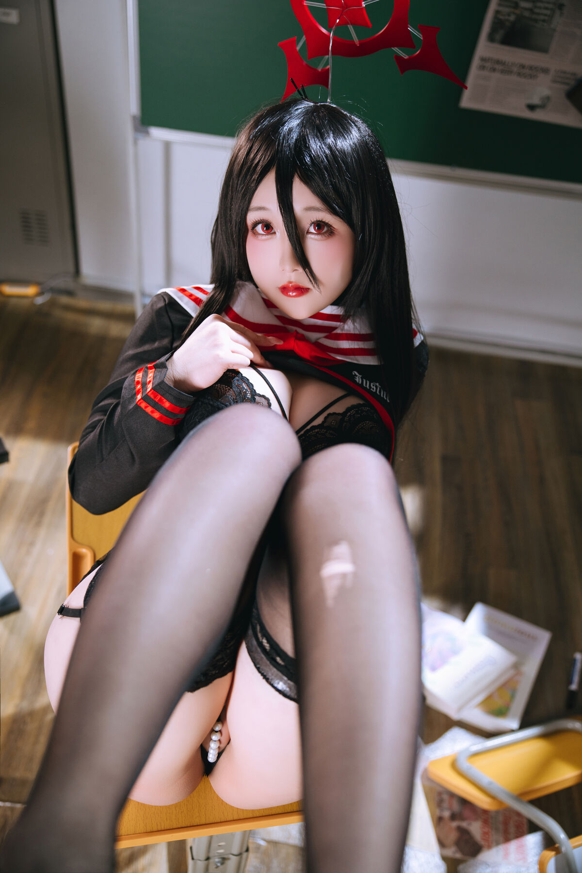 Coser@日奈娇 莲见JK 0035 8364162246.jpg