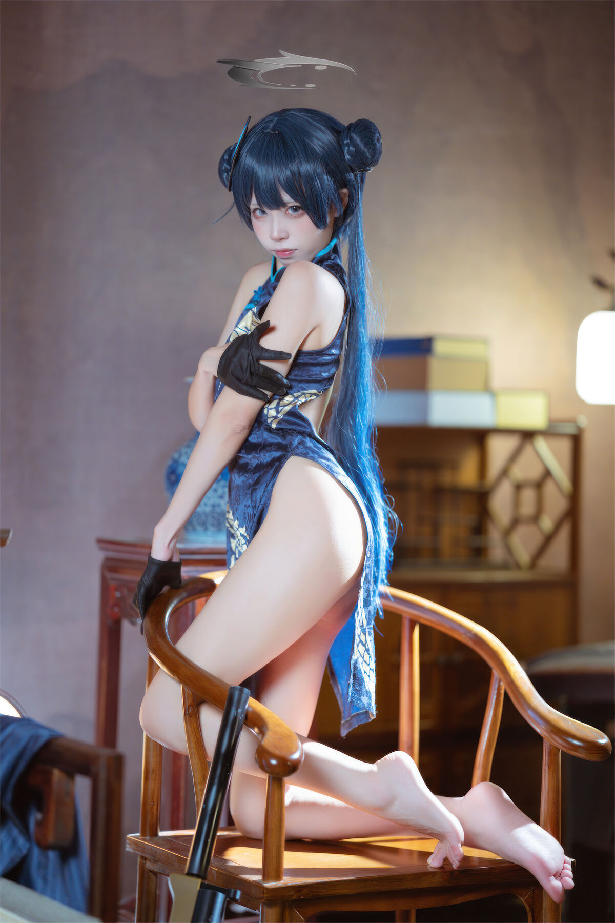 Coser@是三不是世w No 031 碧蓝档案 妃咲旗袍 0010 9095280842.jpg