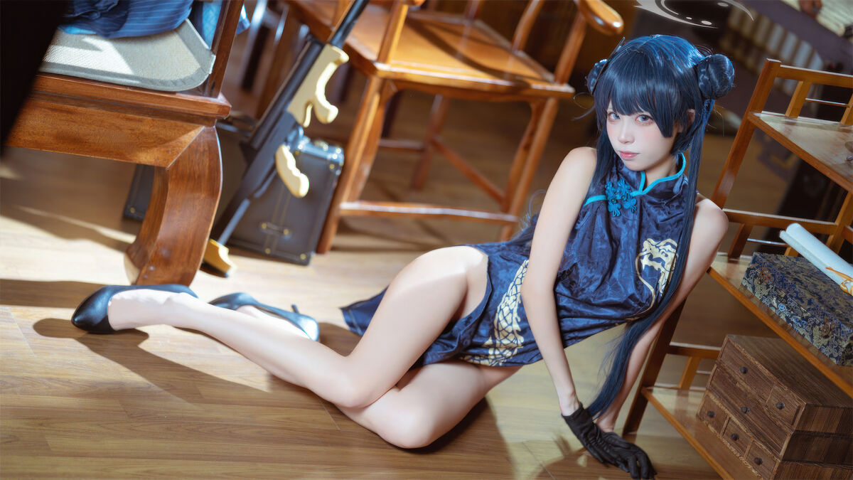 Coser@是三不是世w No 031 碧蓝档案 妃咲旗袍 0018 2773986286.jpg