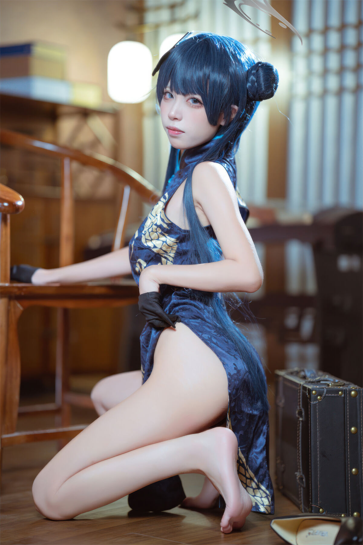 Coser@是三不是世w No 031 碧蓝档案 妃咲旗袍 0025 8628271164.jpg