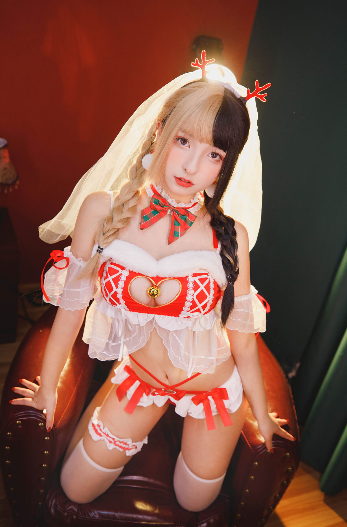 Coser@神楽坂真冬 Vol 074 绝对企画 圣诞小鹿 鹿の恩返し Part2 0035 8860611890.jpg