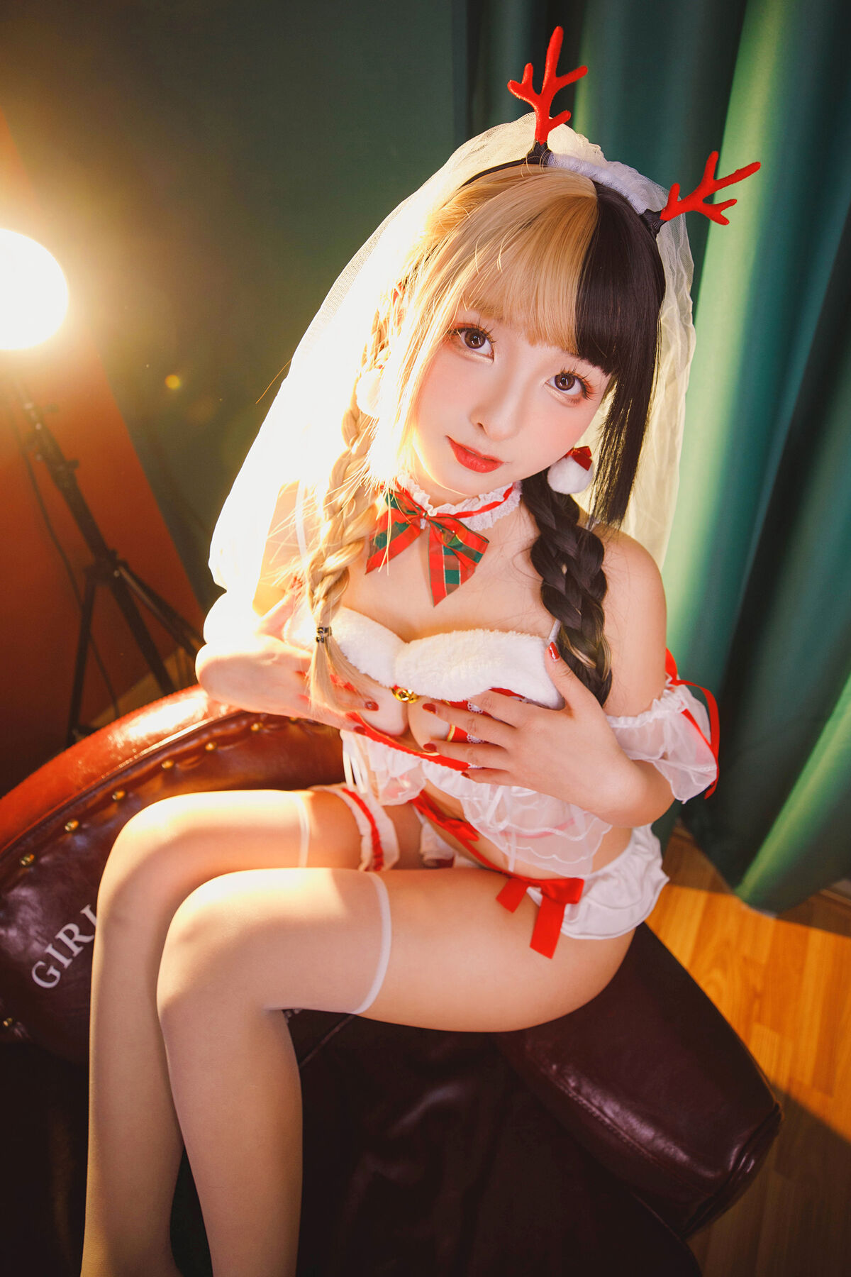 Coser@神楽坂真冬 Vol 074 绝对企画 圣诞小鹿 鹿の恩返し Part3 0013 4183124935.jpg